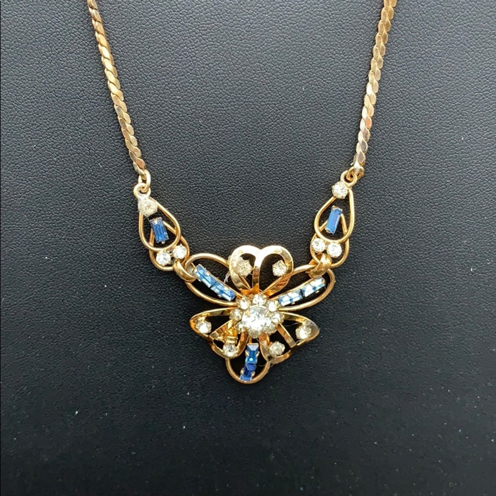 Gold over Silver Carl Art Blue $125
